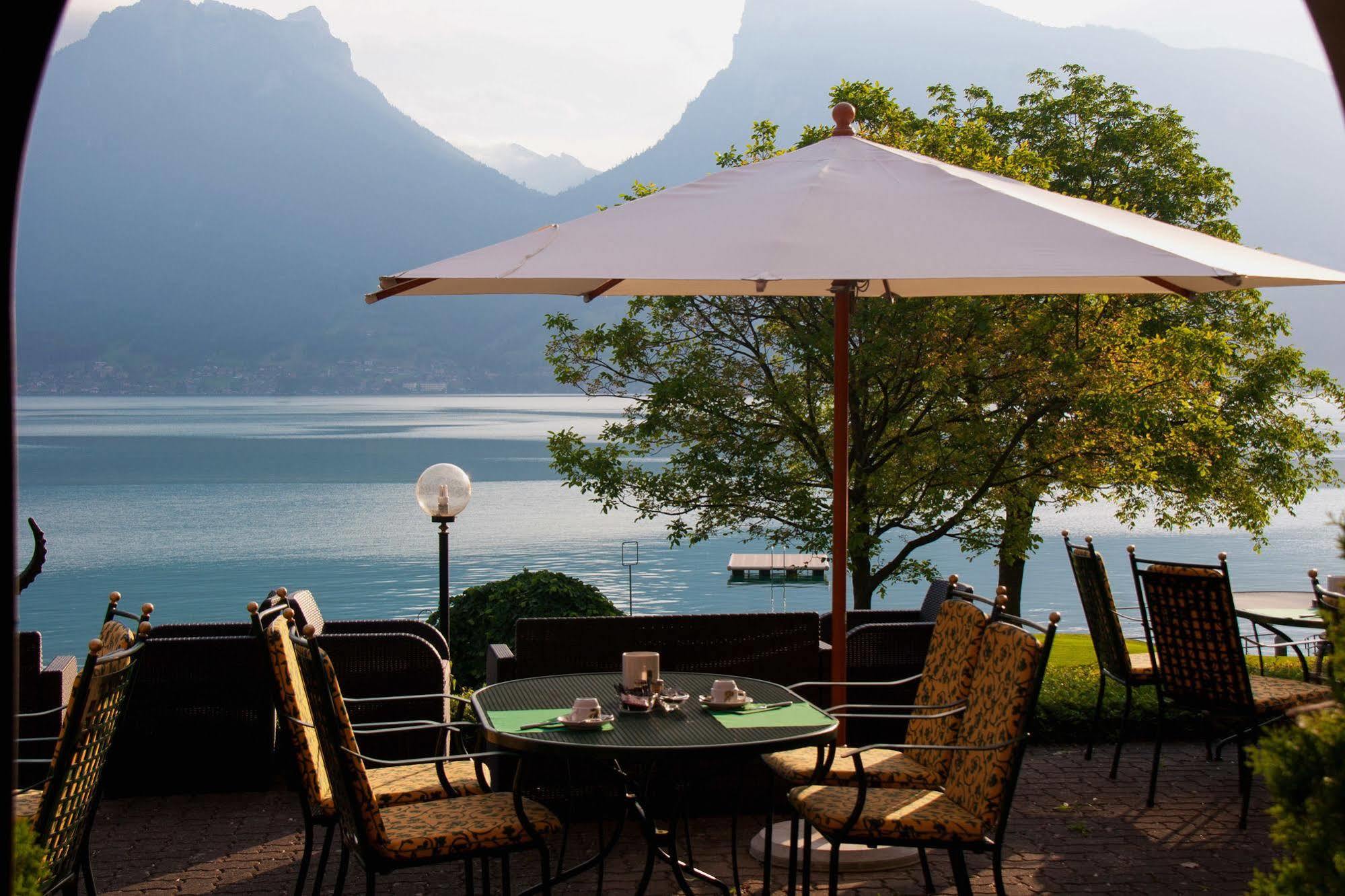 Seehotel Boutique Jägerhof-Hubertus Faulensee Exterior foto