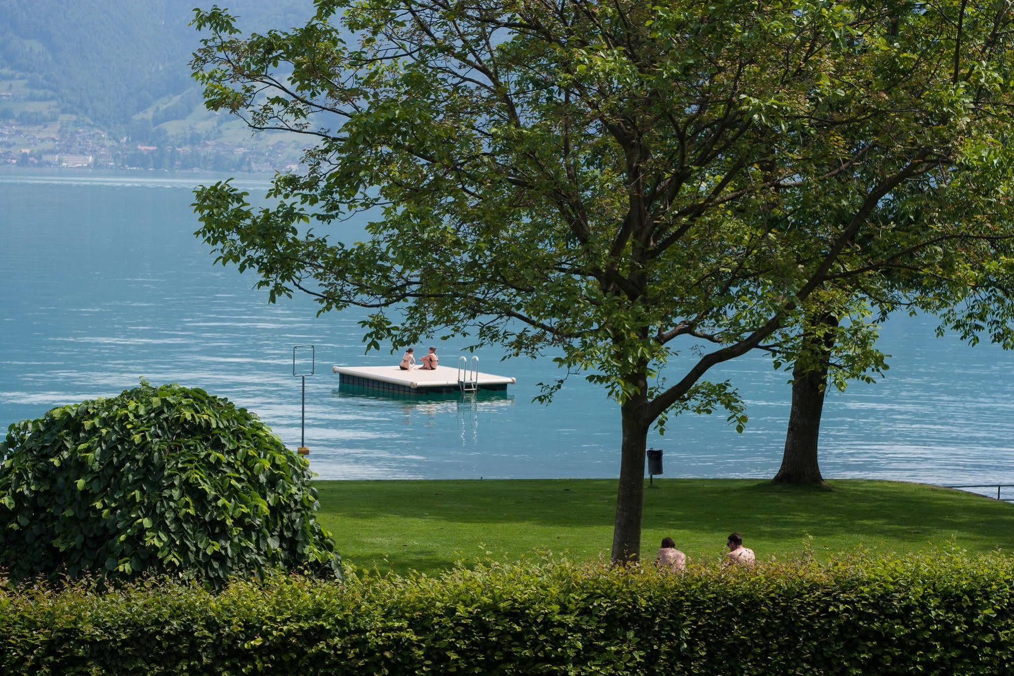 Seehotel Boutique Jägerhof-Hubertus Faulensee Exterior foto