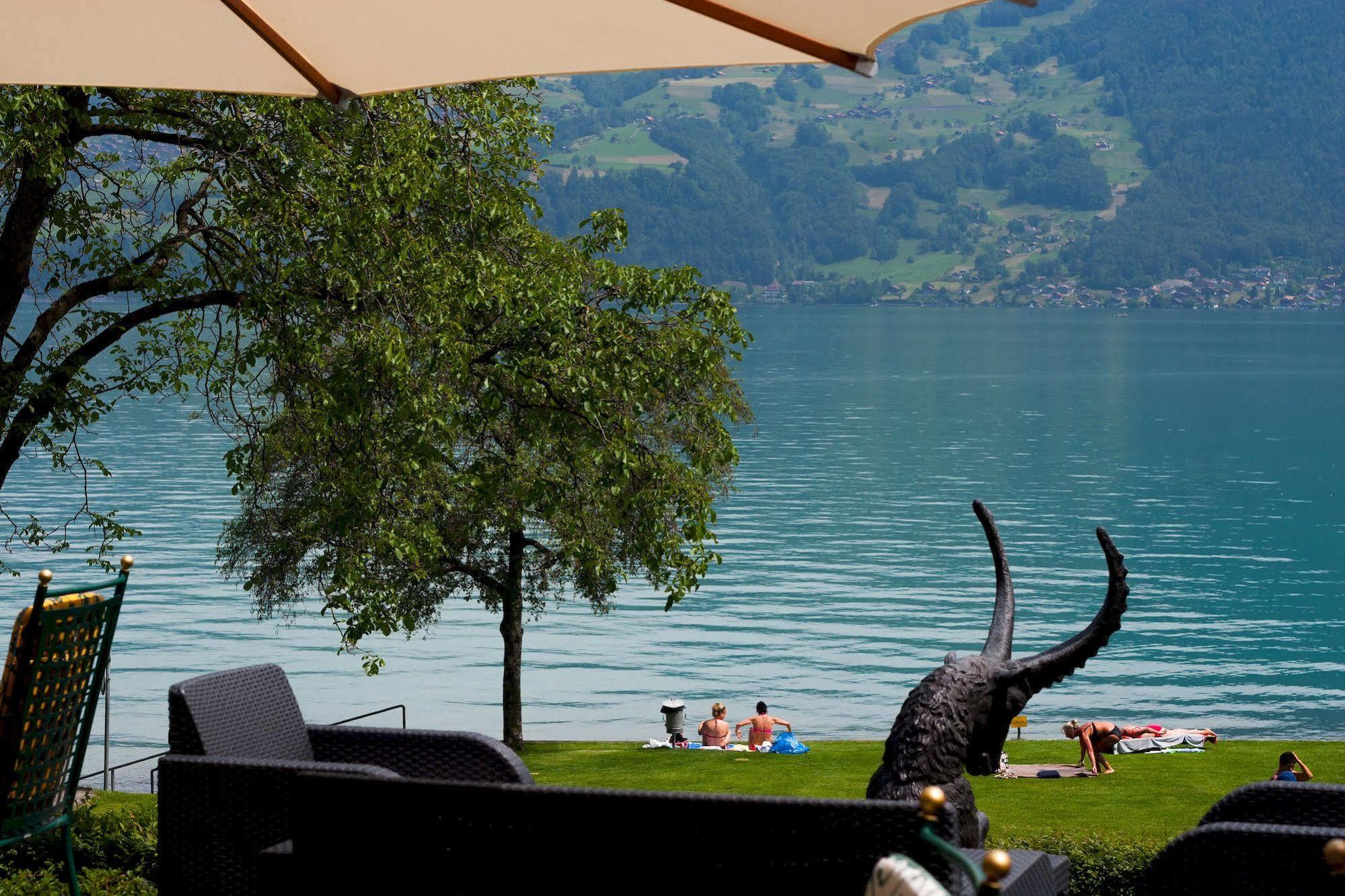 Seehotel Boutique Jägerhof-Hubertus Faulensee Exterior foto